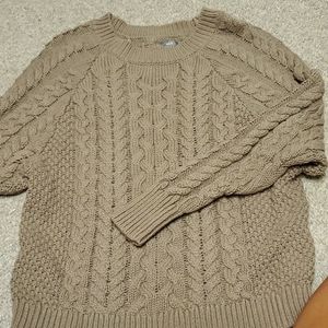 Aerie cable knit sweater